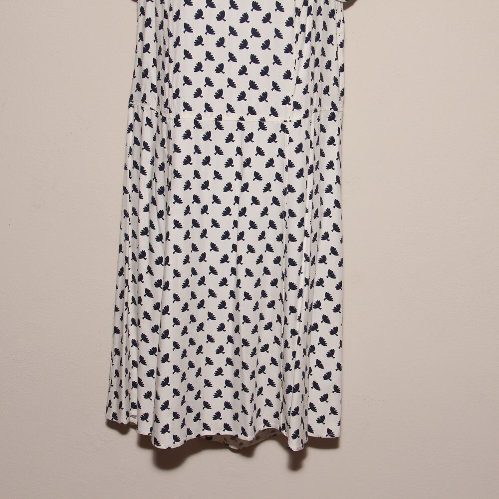 Boden Victoria A-Line Dress Bird/Floral Print Siz… - image 3